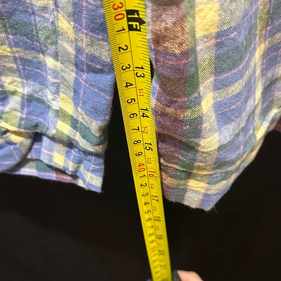 Free People Multicolor Plaid Capri Pants - Picture 2 of 5